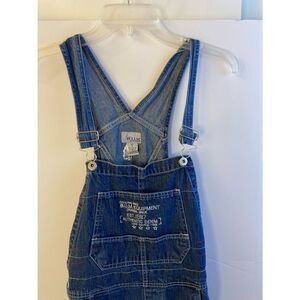 Vintage‎ bum equipment ripped distressed overalls small
